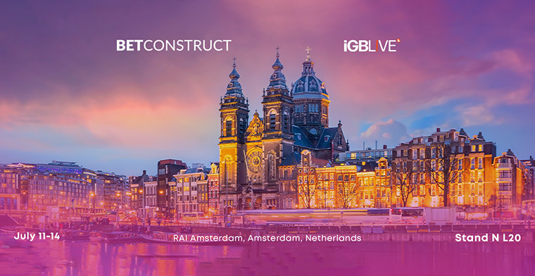 BetConstruct presentará sus últimas novedades en iGB Live Amsterdam