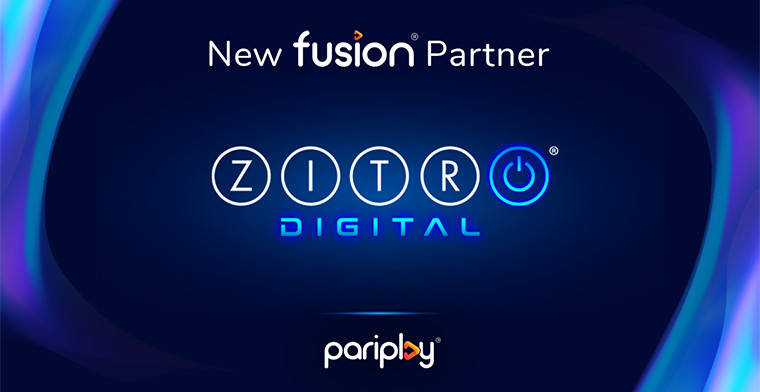 Pariplay® consigue un nuevo socio Fusion® con Zitro Digital