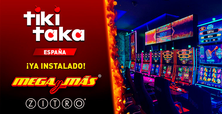 MEGA Y MÁS llega a la cadena de salones Tiki Taka Games