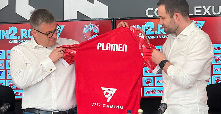 7777 gaming becomes an official sponsor of FC Dinamo Bucuresti