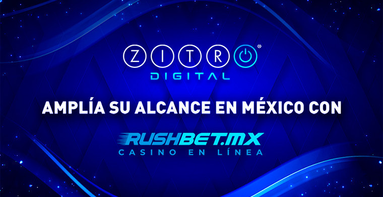 Zitro Digital se asocia con Rush Street Interactive ampliando su alcance en México con Rushbet