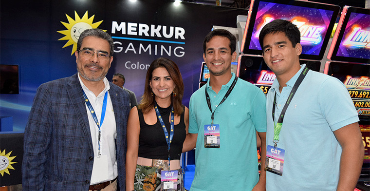 Merkur Gaming Colombia reporta una exitosa participación en GAT Expo