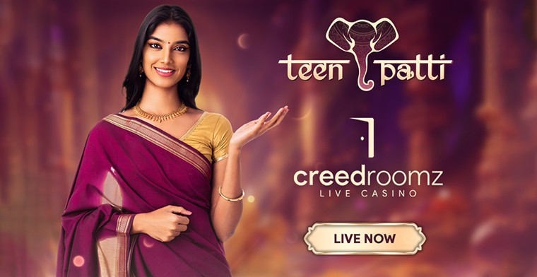 CreedRoomz introduces Teen Patti to its live casino catalogue