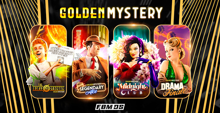 FBMDS is about to launch Golden Mystery: a crime plot for online casino players to solve in four thrilling slots