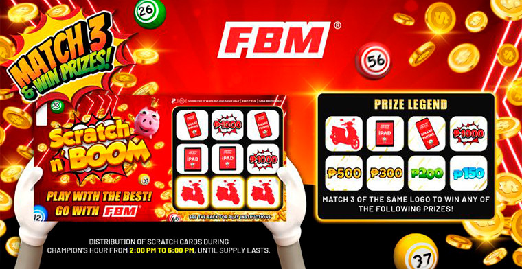 FBM: Scratch N’ Boom is back! Scratch your way to bigger prizes
