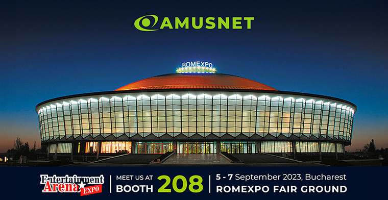 Amusnet garantiza una presencia impresionante en la Entertainment Arena Expo 2023