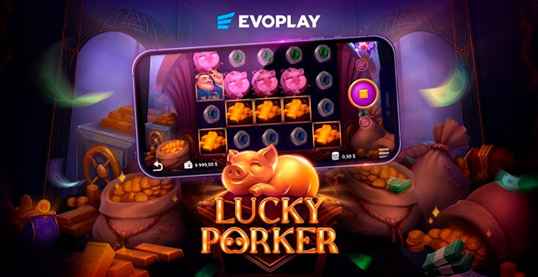 Evoplay ahorra para obtener riquezas infinitas en el nuevo título Lucky Porker