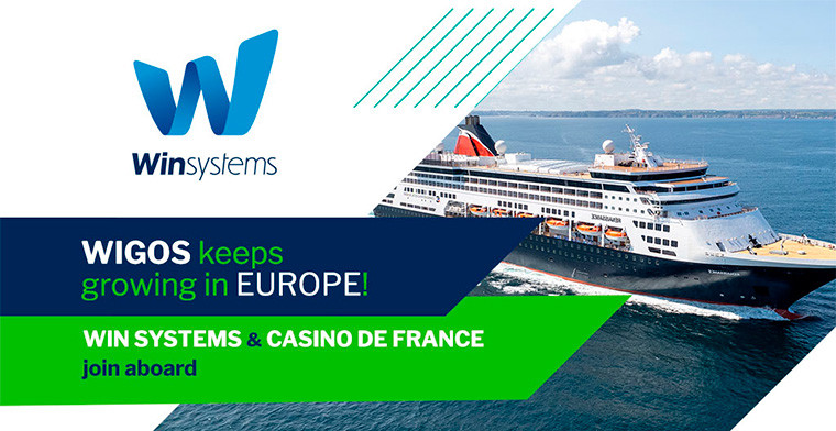WIGOS de Win Systems y Casino de France se unen a bordo