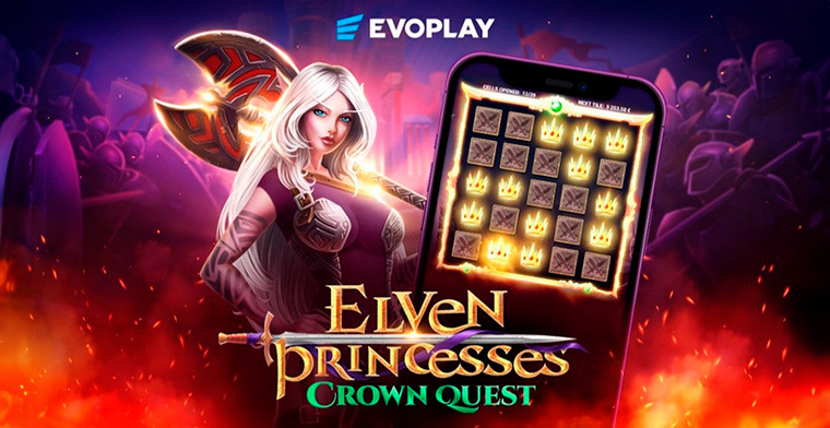 Evoplay pone a prueba a sus jugadores con su popular tragamonedas Elven Princesses Crown Quest