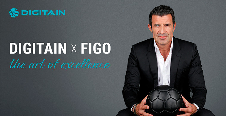 Luis Figo: Fortalecimiento de la asociación con Digitain, empresa líder del sector