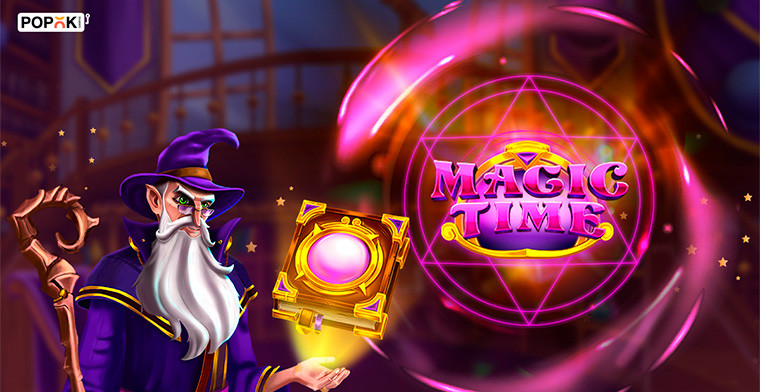 Tragamonedas "Magic Time" de PopOK Gaming: un viaje mágico con premios encantadores