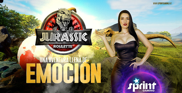 SPRINT GAMING presents Jurassic Roulette, the most innovative online roulette slot of the year