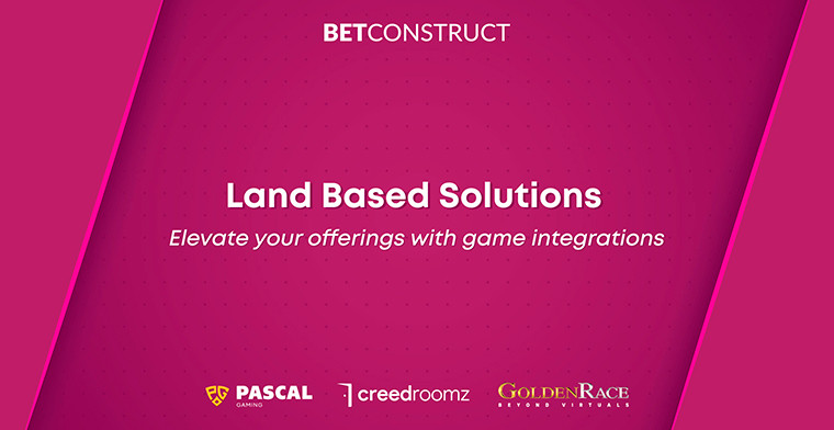 BetConstruct announces thrilling game integrations into land based solutions