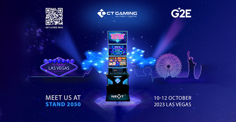 La línea de productos de CT Gaming para G2E 2023 es una combinación de productos heredados y nuevos desarrollos