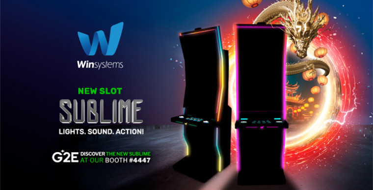 WIN Systems reveals its first impressive launch for G2E: The new Sublime slot