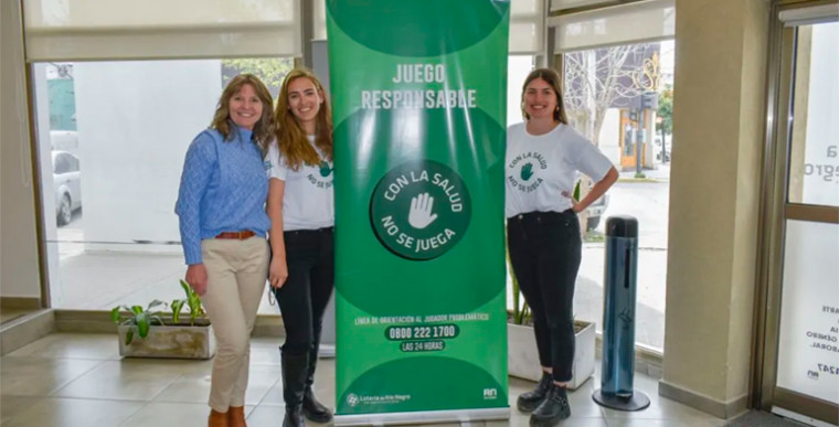 “Con la salud no se juega”: Lotería de Río Negro se involucra con acciones para combatir el juego problemático