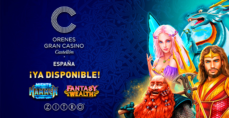 Orenes Gran Casino Castellón amplía su catálogo con las nuevas propuestas de Zitro