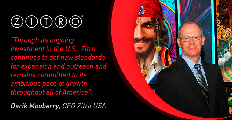 Zitro celebrates remarkable growth and expansion across the US gaming landscape
