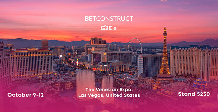 BetConstruct se dirige a G2E Vegas 2023