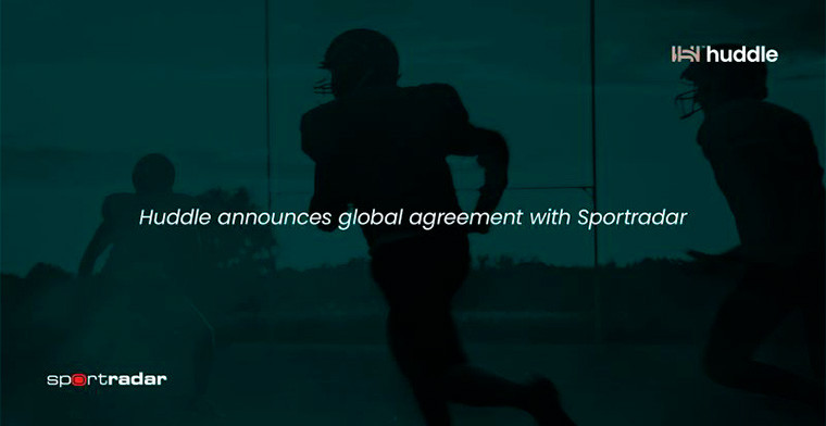 Huddle announces new partnership with Sportradar