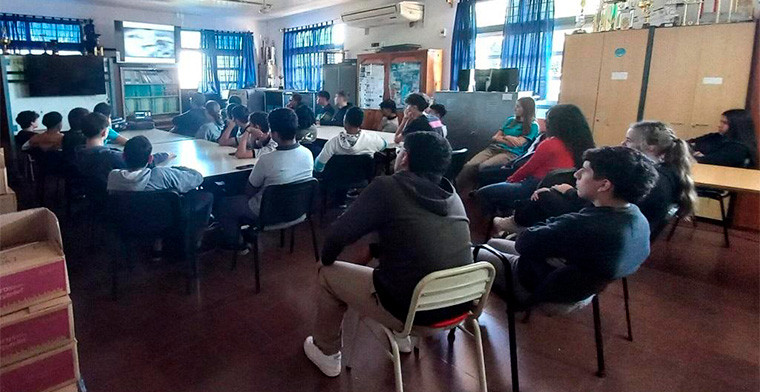 Charlas de Juego Responsable para jóvenes de Secundaria en la provincia de Misiones, Argentina