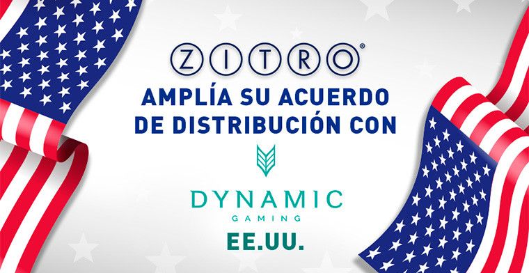 Zitro USA amplía el acuerdo de distribución con Dynamic Gaming, abarcando mercados clave de EEUU