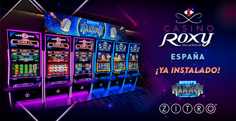 El multijuego Mighty Hammer de Zitro llega al Casino Roxy de Valladolid