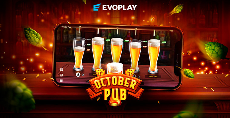 Evoplay sirve una pinta de espuma con recompensas en October Pub