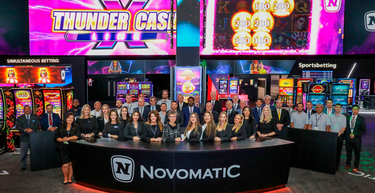 Gaming above and beyond: NOVOMATIC launched exclusive V.I.P. X series in Las Vegas 