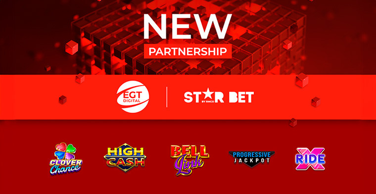 EGT Digital’s games are among the hottest new proposals for Star Bet’s customers