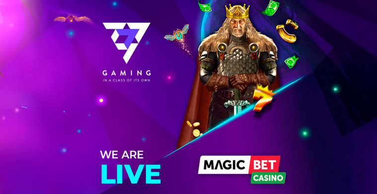 7777 gaming se asocia con Magic Bet