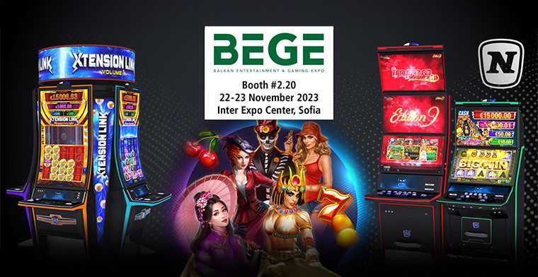 NOVOMATIC presents new gaming highlights at the BEGE