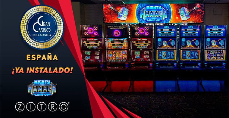 El Multijuego Mighty Hammer de Zitro se une al emocionante catálogo del Gran Casino de La Mancha