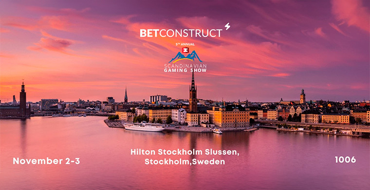 BetConstruct joins the Scandinavian Gaming Show 2023