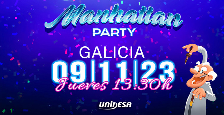 Todo listo para la MANHATTAN PARTY en Galicia