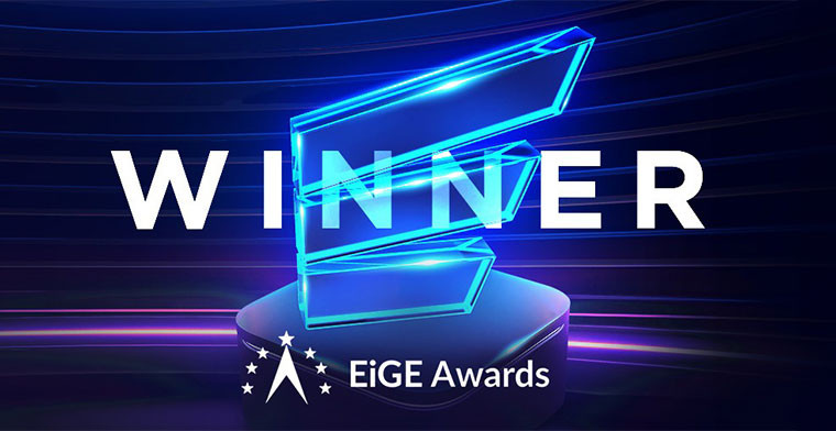 Double triumph at EiGE Awards: Two wins secured!
