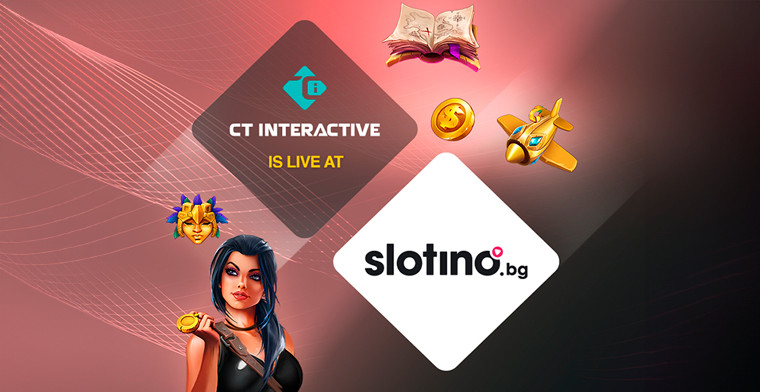 El contenido exclusivo de CT Interactive ya está disponible con Slotino