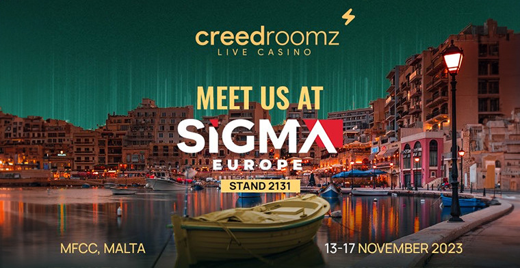 CreedRoomz participa en SiGMA Europa