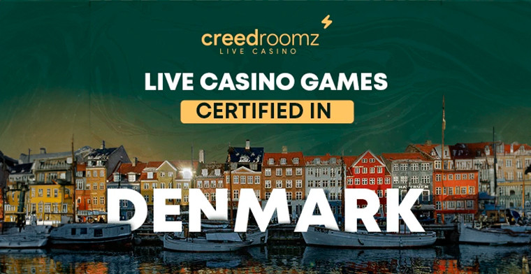 CreedRoomz obtiene licencia danesa para juegos de casino en vivo