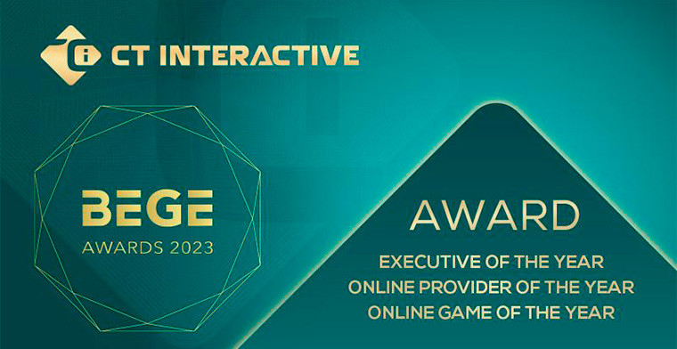 CT Interactive with three prestigious awards at the BEGE ceremony