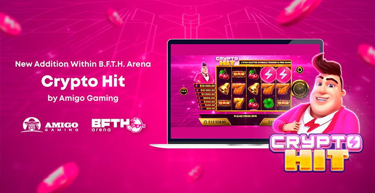 Amigo Gaming presenta su juego Crypto Hit: un nuevo concursante en B.F.T.H. Arena