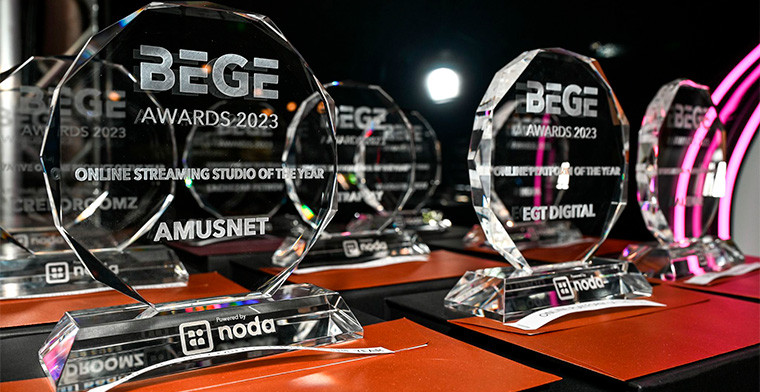 BEGE Awards distinguish outstanding gaming industry achievements in 22 categories