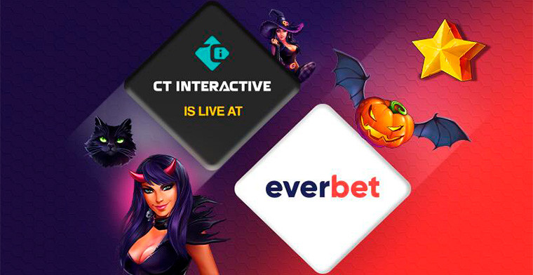 CT Interactive’s content goes live with Everbet