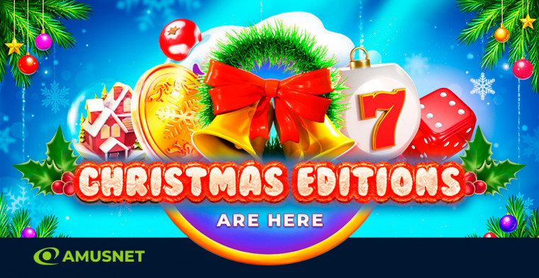 Get ready for a holiday treat with Amusnet’s Christmas editions