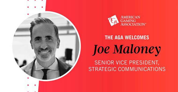 La American Gaming Association nombra a Joe Maloney vicepresidente senior de comunicaciones estratégicas