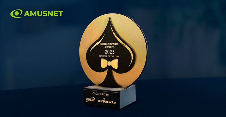 Amusnet is the Provider of the Year at Golden Spades Awards