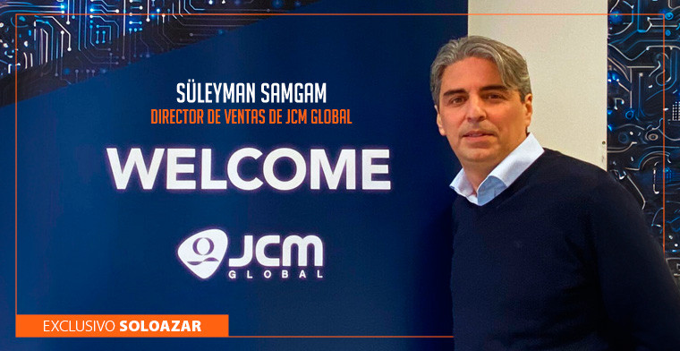 "Hemos tenido una buena acogida de nuestra solución de caja inteligente (ICB), presentada en BEGE", Süleyman Samgam, JCM Global