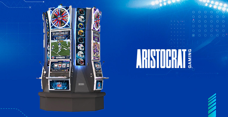 Overtime Cash™ by Aristocrat Gaming™ The newest game in the NFL Slots lineup