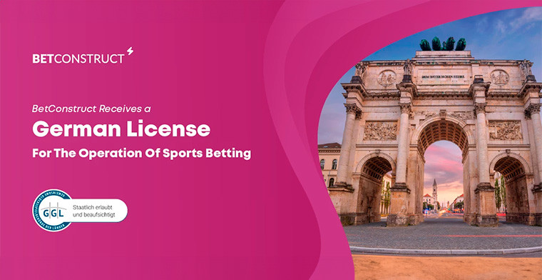 BetConstruct acquires a German GGL Licence for the operation of sports betting