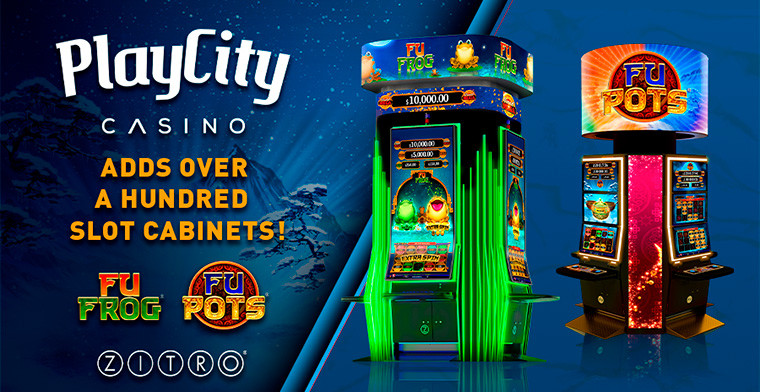 Playcity Casino elevates its offering with the addition of over a hundred new Zitro machines